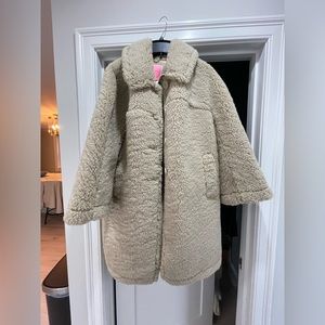 kate spade Beige Teddy Jacket